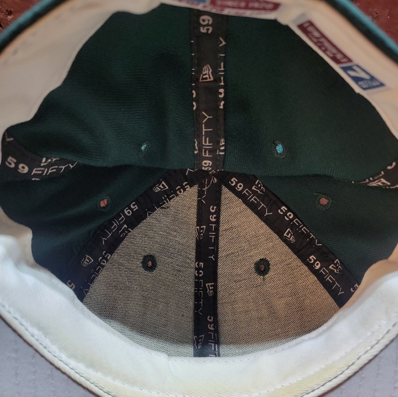 New Era 59Fifty Green Muirfield Golf Club Fitted Cap Hat 7 3/8 Golfing - Picture 5 of 6